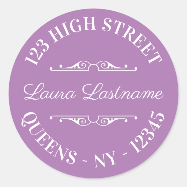 Create Your Own Classic Round Sticker (Front)