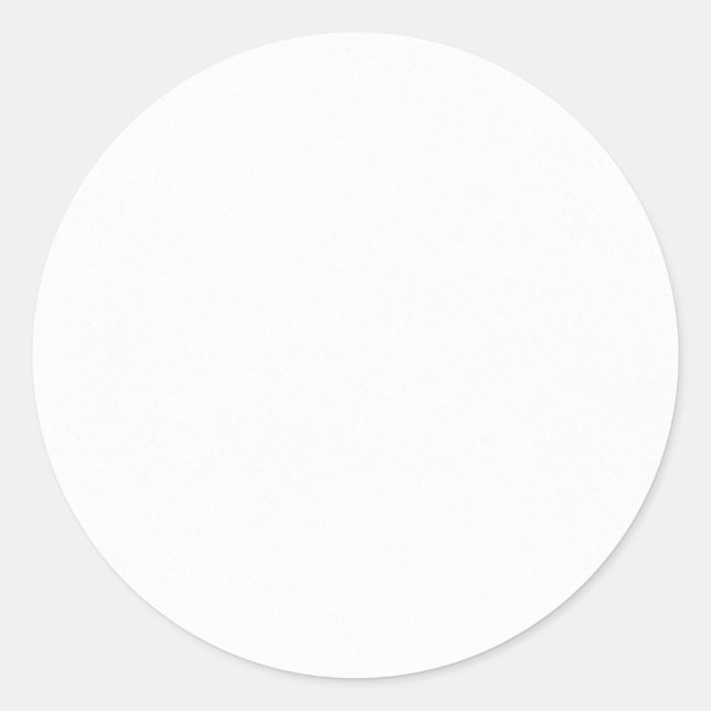 Create Your Own Classic Round Sticker (Front)