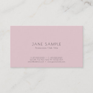 Create Your Own Clean Modern Elegant Design Business Card