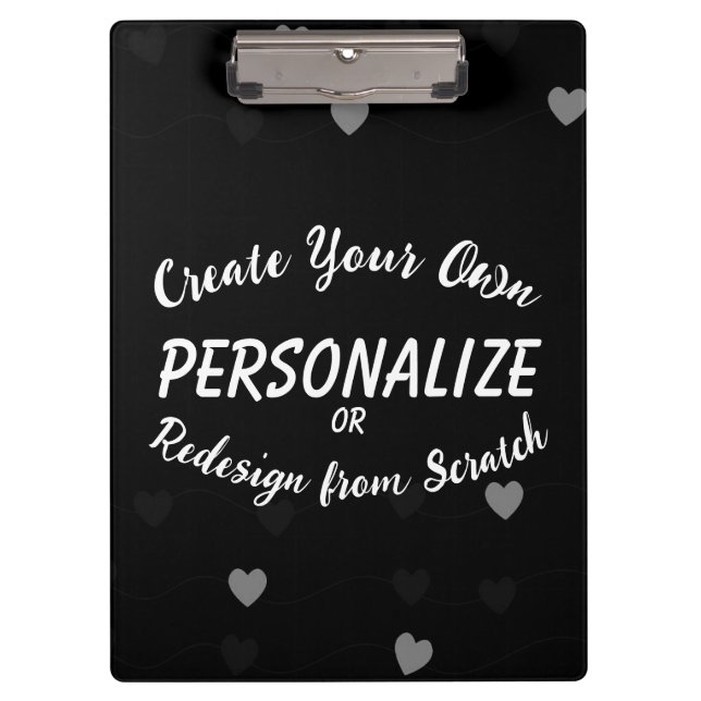 Create Your Own Clipboard (Front)