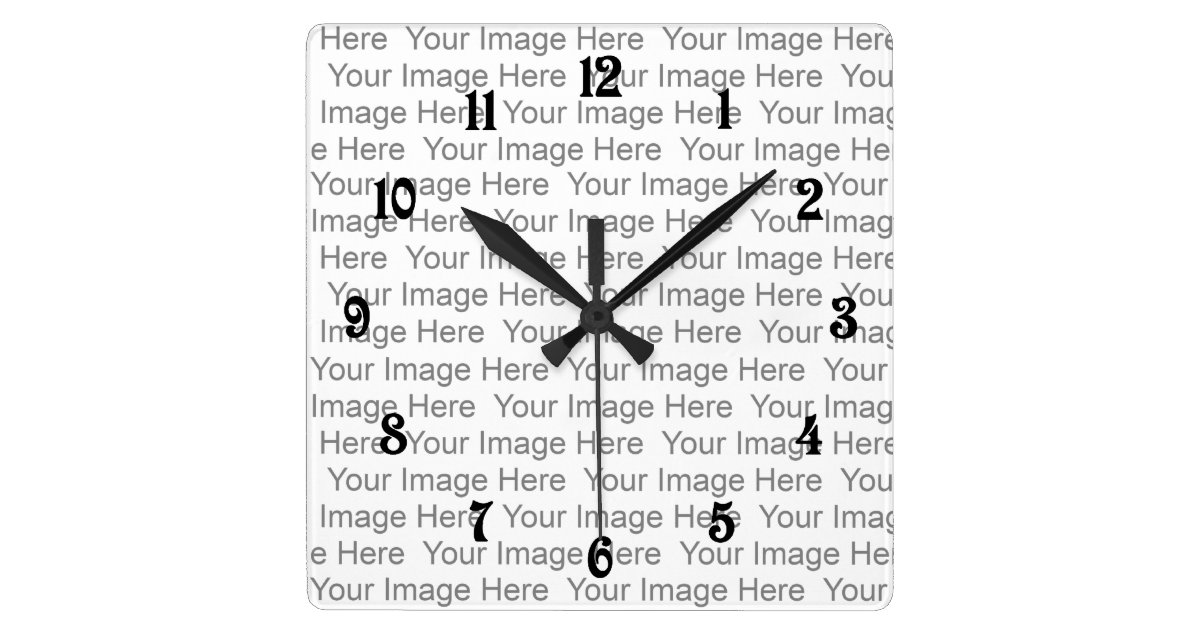 Create Your Own Clock With Numbers | Zazzle.ca