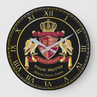 Create Your Own Coat of Arms Red Gold Eagle Emblem