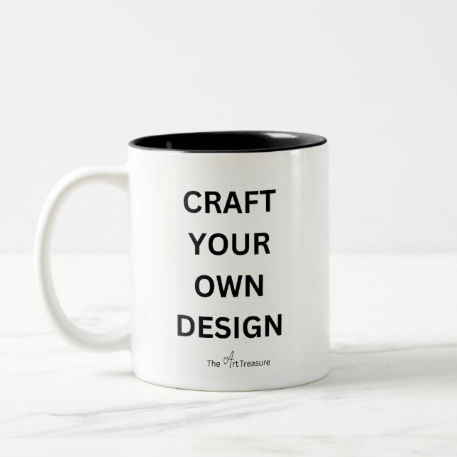 Create Your Own Coffee Mug - Design Yourself (Left)
