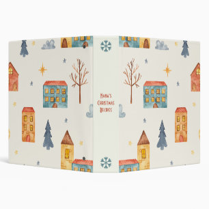 Create Your Own Colour Choice Christmas Village Binder