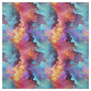 Create Your Own Colourful Alcohol Ink Plumes Fabric