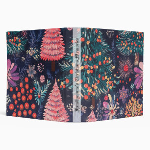 Create Your Own Colourful Christmas Foliage Binder