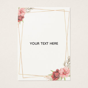 Create Your Own Colourful Floral Border