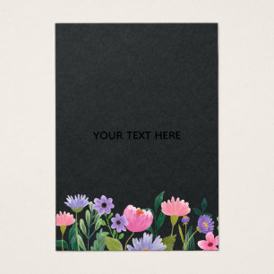 Create Your Own Colourful Floral Border