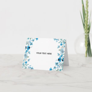 Create Your Own Colourful Floral Border Card