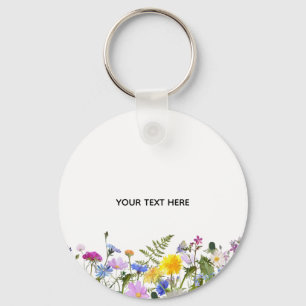 Create Your Own Colourful Floral Keychain
