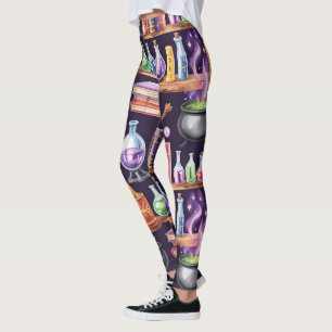 Create Your Own Colourful Potion Brewery Leggings