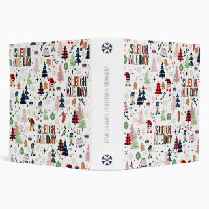 Create Your Own Colourful Sleigh All Day Gnomes Binder