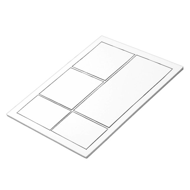  Create Your Own Comics | Blank Comic Book Pages  Notepad (Angled)