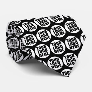 Create Your Own Company Business Logo Neck Tie
