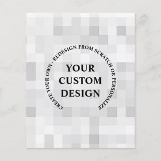 Create Your Own Completely Custom Flyer