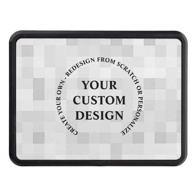 Create Your Own Completely Custom Trailer Hitch Cover (Front)