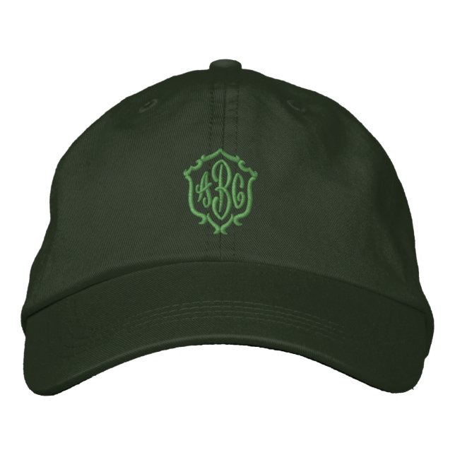 Create Your Own Cool Embroidered Team Baseball Cap (Front)
