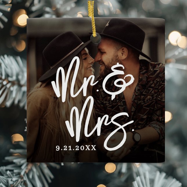 Create Your Own Couple Photo Ceramic Ornament (Create Your Own Couple Photo Ceramic Ornament )