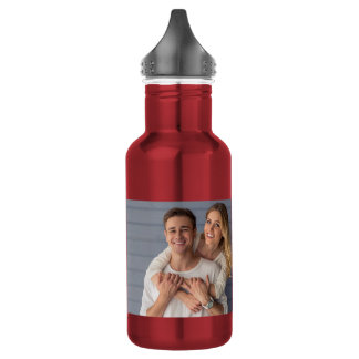 Create Your Own Couples Photo Custom Picture 532 Ml Water Bottle
