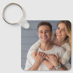 Create Your Own Couples Photo Custom Picture Keychain