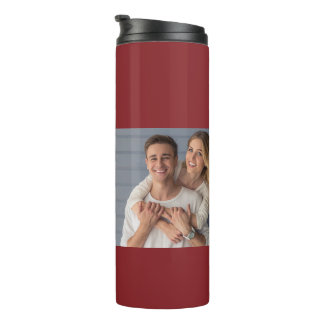 Create Your Own Couples Photo Custom Picture Thermal Tumbler