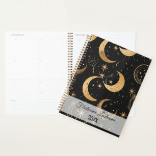 Create Your Own Crescent Moon Celestial Planner