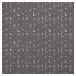 Create Your Own Crescent Moon Magic Wands Black Fabric