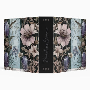 Create Your Own Crystals & Flowers Botanical Binder