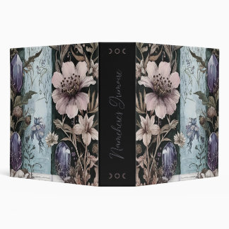 Create Your Own Crystals & Flowers Botanical Binder