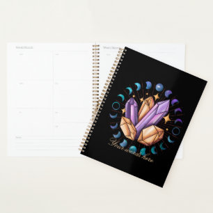 Create Your Own Crystals & Moon Phases Planner