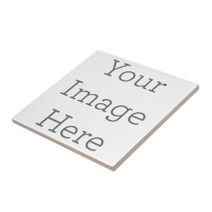 Create Your Own Cusotm Ceramic Tile, Small Tile