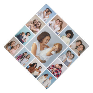Create Your Own Custom 13 Photo Collage Graduation Cap Topper