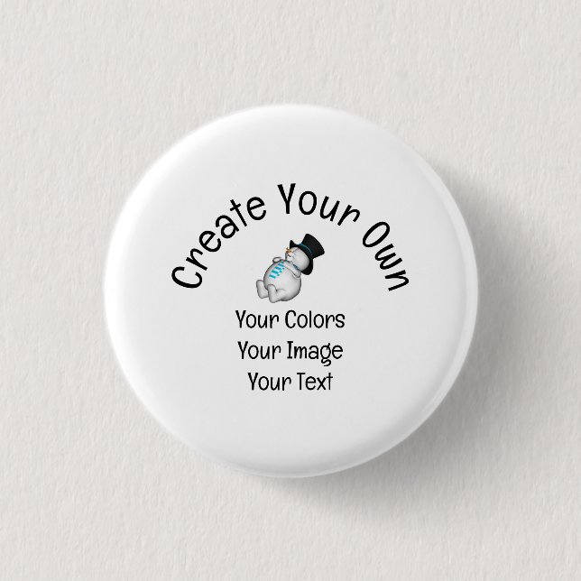 Create Your Own Custom 1 Inch Round Button (Front)