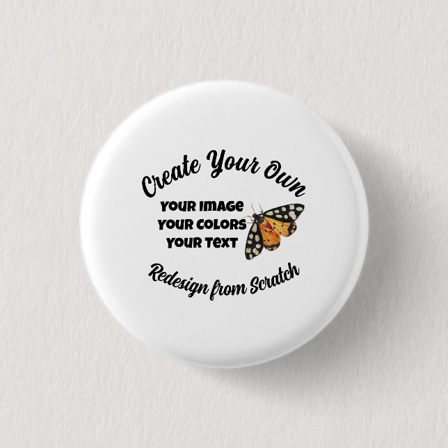 Create Your Own Custom 1 Inch Round Button (Front)