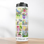 Create Your Own Custom 24 Family Photo Collage Thermal Tumbler<br><div class="desc">Create your own personalized 24 family photo collage thermal tumbler with your custom images and name. Add your favourite photos, designs or artworks to create something really unique. To edit this design template, simply upload your own images as shown above. You can even add more text or images, customize fonts...</div>