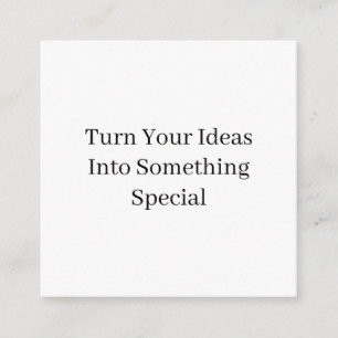 Create Your Own Custom 2.5" x 2.5" Enclosure Card