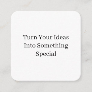 Create Your Own Custom 2.5" x 2.5" Rounded Enclosure Card