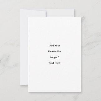 create your own custom 3.5" x 5" flat card