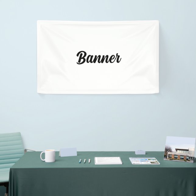 Create Your Own Custom 3' x 5' Vinyl Banner (Tradeshow)