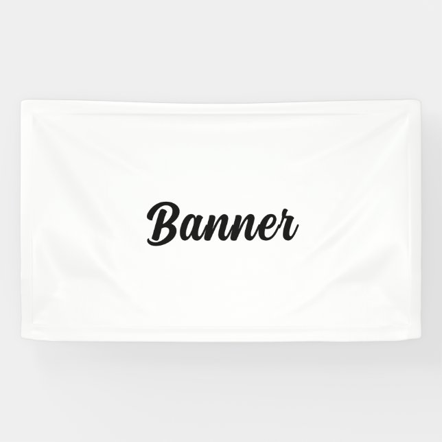Create Your Own Custom 3' x 5' Vinyl Banner (Horizontal)