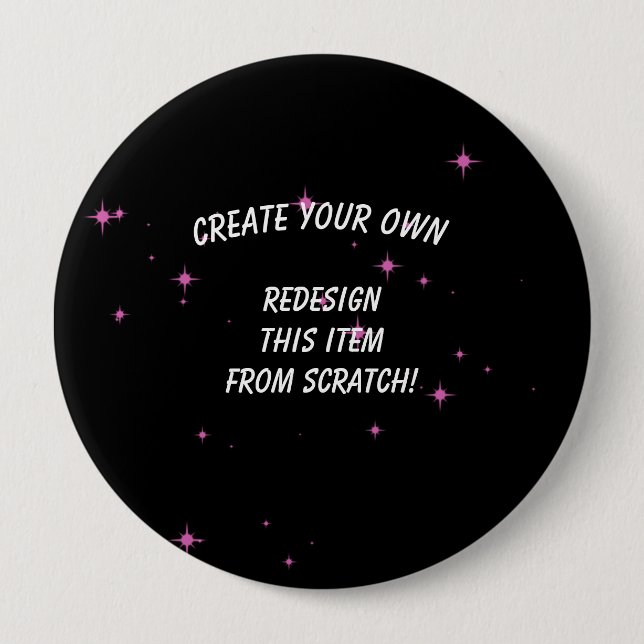 Create Your Own Custom 4 Inch Round Button (Front)