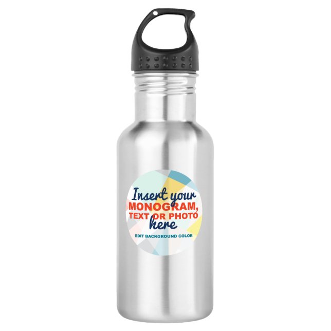 Create Your Own Custom 532 Ml Water Bottle (Front)