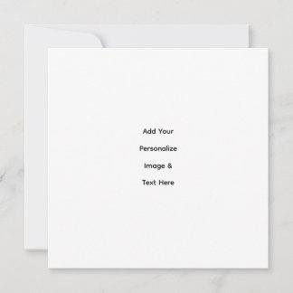 create your own custom 5.25" x 5.25" flat card