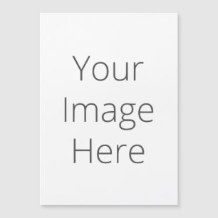 Create Your Own Custom 5"x7" Thin Magnetic Card