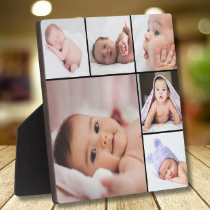 Create Your Own Custom 6 Photo Collage Plaque