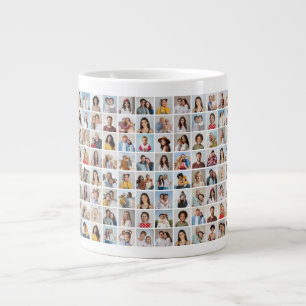 Create Your Own Custom 96 Photo Collage  Large Coffee Mug