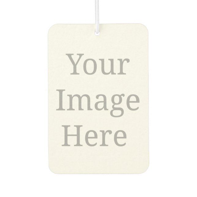 Create your own custom  air freshener (Front)