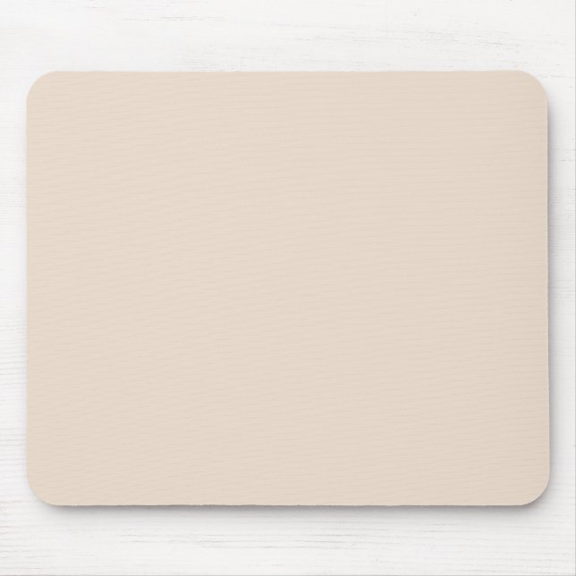 Create Your Own Custom Almond Beige Mouse Pad (Front)