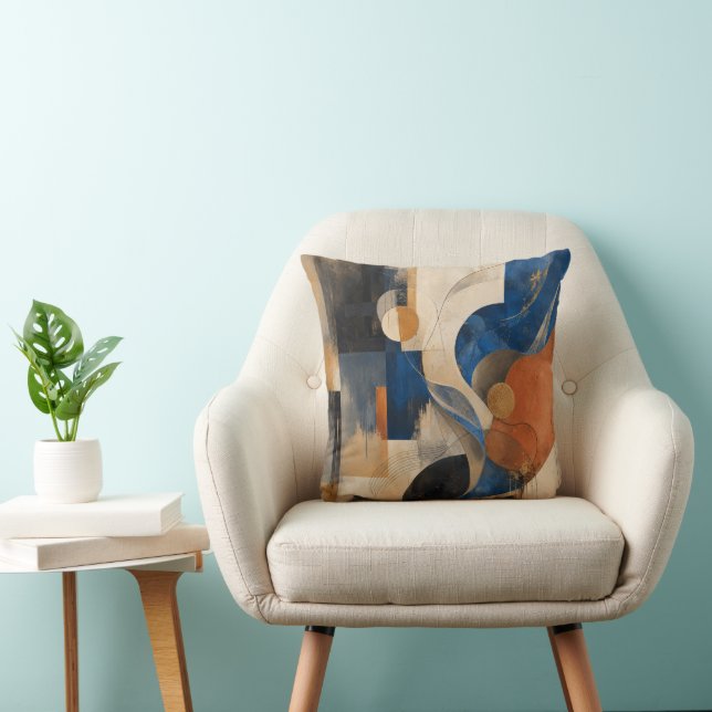 Create your own custom art throw pillow (Chair)