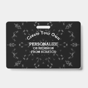 Create Your Own Custom Badge